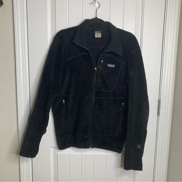 Patagonia black R4 full zip fleece jacket size medium‎ men’s - Picture 1 of 6